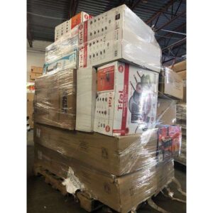 2 Truckloads: Small Appliances, TVs, Ride-On Cars, Bikes, Furniture & General Merchandise (New/Overstock)