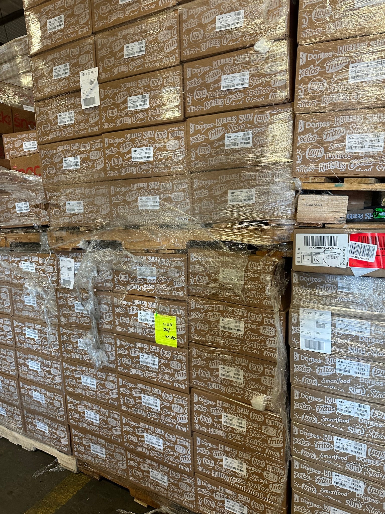 Chip-Truckload-1 Chips Truckload Liquidation from A&E Pallet Sales