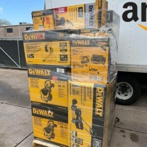 DeWalt Tools Liquidation Pallet: Wholesale Power-Tool Load