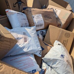 8Ft Tall USPS Unclaimed Mail Pallet from A&E Pallet Sales, image 3