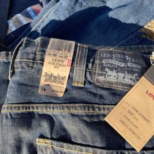 Authentic Levi Jeans Pallet (Men & Women) (500–525 Pieces)