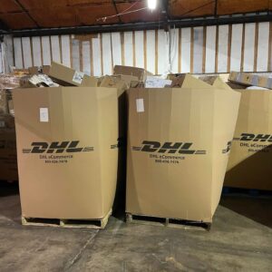 DHL Undeliverable Mail Pallet from A&E Pallet Sales