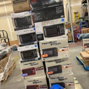 Microwave Liquidation Pallet from A&E Pallet Sales