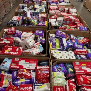 Baby Diapers Wholesale Pallet - 50 Cases (Assorted Name Brands)