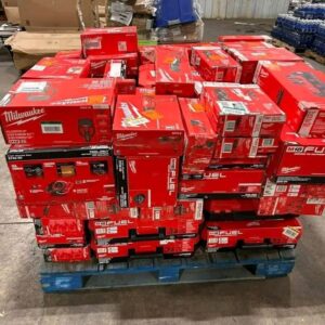 100-Unit Milwaukee Tools Pallet (Medium Lot) - Power & Hand Tools by the Pallet