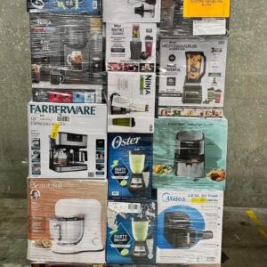 150-Unit Kitchen Appliance Liquidation Pallet (Large Mixed Lot)