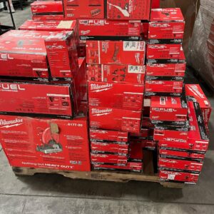 150-Unit Milwaukee Tools Pallet: Wholesale Power-Tool Reseller Lot
