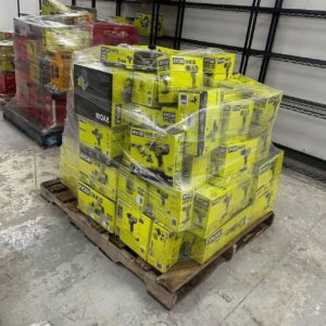 150-Unit Ryobi Tools Liquidation Pallet (Large Mixed Lot)