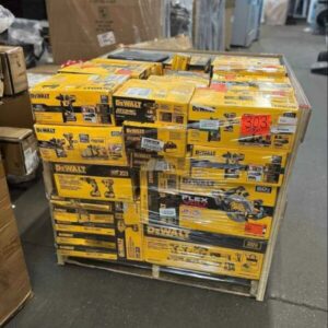 100 Units: DeWalt Tools Pallet (Medium Lot)