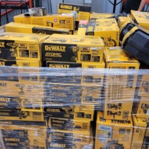 150-Unit DeWalt Tools Pallet: Wholesale Bulk Power-Tool Lot