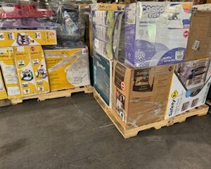 Assorted Baby Gear Pallet: Walkers, Strollers & Car Seats