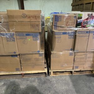 Mixed Toilet Paper & Paper Towel Pallet from A&E Pallet Sales