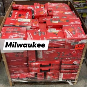 Milwaukee Tools Pallet For Sale from A&E Pallet Sales