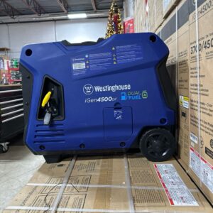 Westinghouse WGen4500DF Dual Fuel Portable Generator – from A&E Pallet Sales
